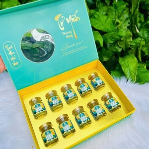 Hộp quà xanh VIP 10 lọ yến mix vị